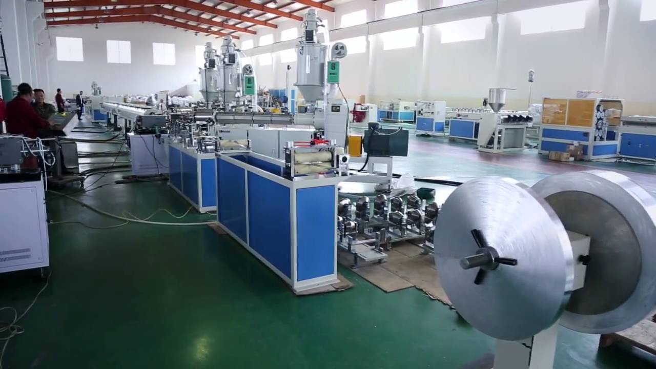plastic aluminum composite pipe production line/PEX-AL-PEX/PPR-AL-PPR pipe making machine