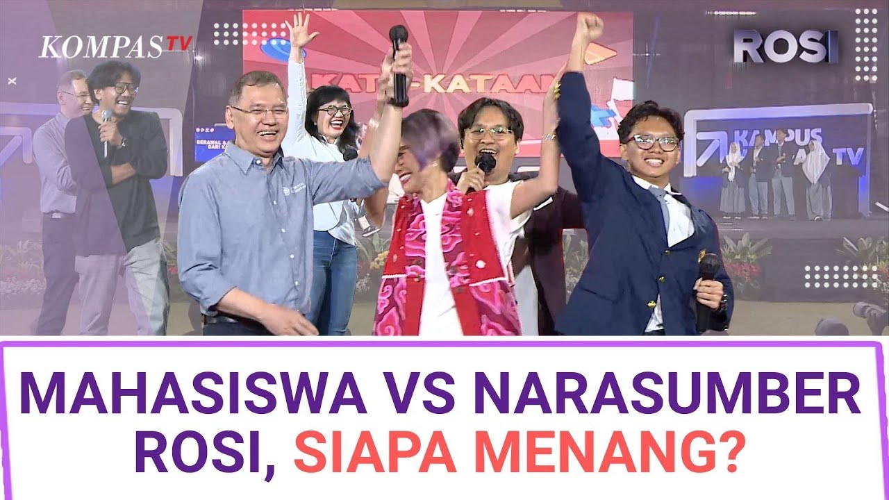 Ketika Wamen Stella, Wamen Ferry Juliantono, Ferry Irwandi, dan Rektor Unpad Beradu dengan Mahasiswa