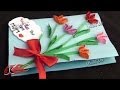 DIY Paper Quilling Greeting Card For Mothers Day.