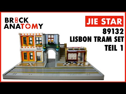 JIE STAR 89132 The Lisbon Tram Set (Teil 1 - Bauabschnitt 1-7)