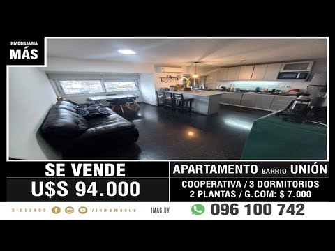 Video de YouTube - Apartamento Venta Unión Montevideo iMas.uy - RC*