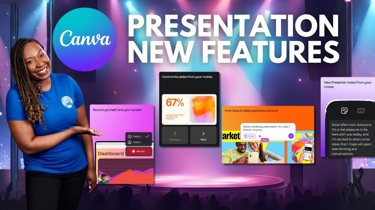 Take Your POWERPOINTS to the Next Level with Canva Presentation AI Features