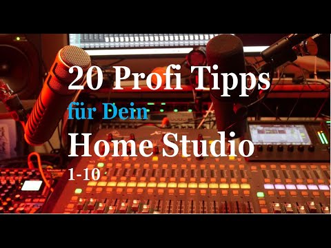 AshCreekStudios: Home Studio | 20 Profi Tipps für Dich und Dein perfektes Home Studio - Teil 1
