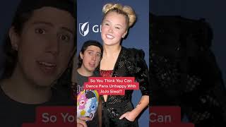 So You Think You Can Dance Fans Unhappy With JoJo Siwa!? #shorts