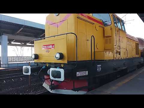 Mărfar în gară la Ploiești Vest 