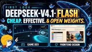 ภาพปก: First Look at DeepSeek-V4.1-Flash: Cheap, Effective, & Open Weights