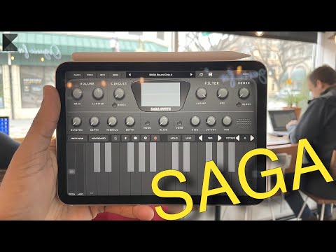 Why I (also) HIGHLY recommend Audiokit's SAGA Synth + GIVEAWAY
