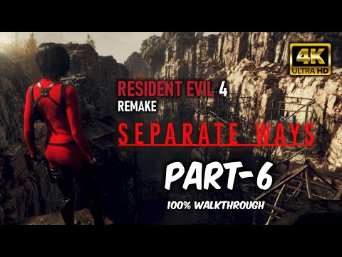 Resident Evil 4 Remake Separate Ways Gameplay PART 6 (PS5) | Walkthrough [4K HDR 60fps]
