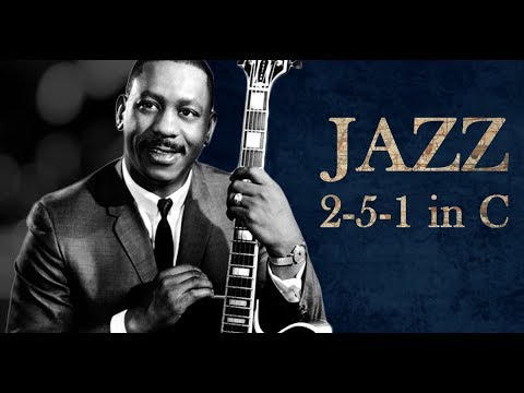 2-5-1 Jazz Practice Backing Track C Major (medium swing)