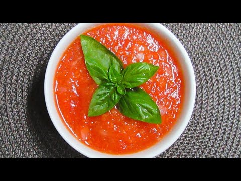 MOLHO DE TOMATE CASEIRO, SUPER FÁCIL E RÁPIDO | COMO FAZER MOLHO FRESCO E BARATO