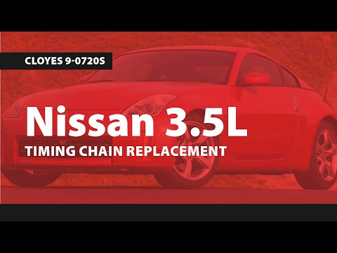 Nissan 3.5L Timing Chain Replacement, Cloyes 9-0720S