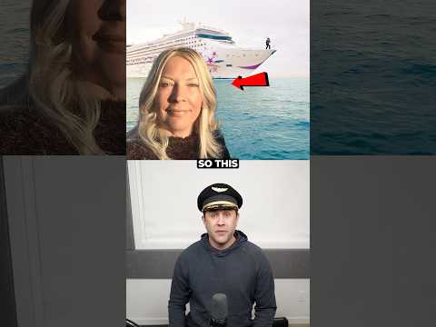 This Woman Fell Off A Cruise Ship..