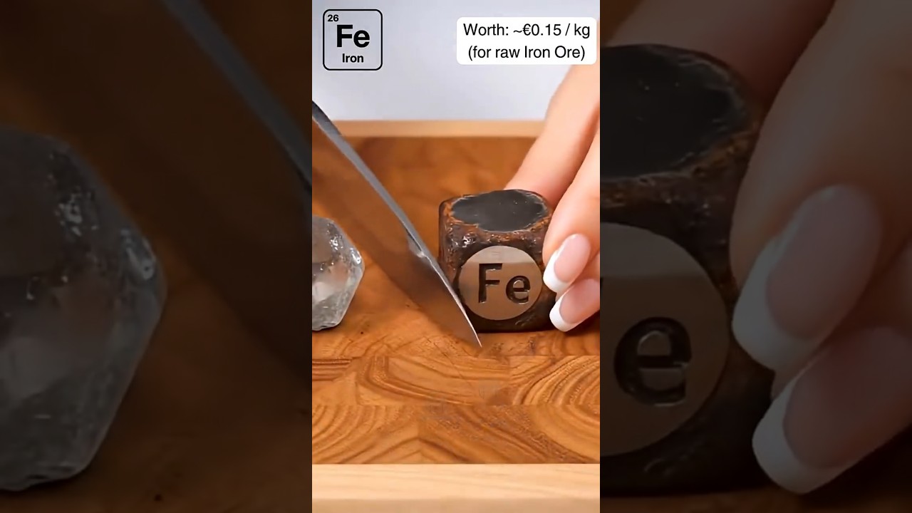 Science ASMR: Cutting Open The Periodic Table (Part 1)