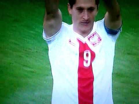 Polska Irlandia 2:1 Gol Lewandowskiego