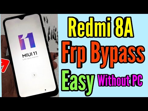 Xiaomi Redmi 8A Dual FRP Bypass Without Pc || Redmi Google Account Bypass New Trick 2021