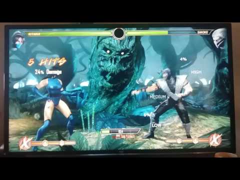 Mortal Kombat 9 - Some Unique Kitana Combos