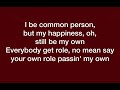 Burna Boy - Common Person (Official Lyrics Video)