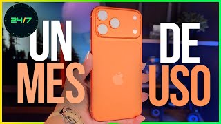 1 MES DE USO REAL con el iPHONE 17 PRO MAX: Yo al iPhone le pido MÁS