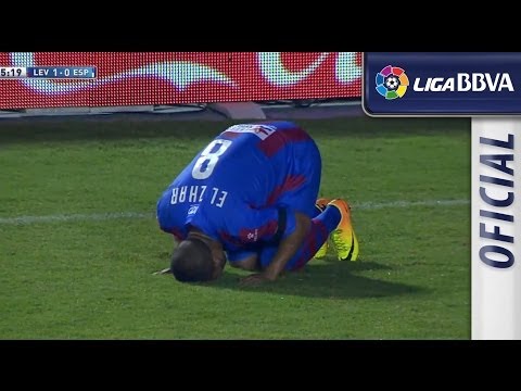 Gol de El Zhar (1-0) en el Levante UD - RCD Espanyol - HD