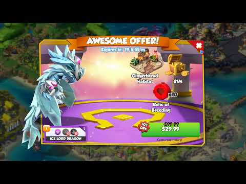 #DML Ice Lord & Ice Lady - Dragon Mania Legends