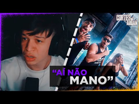 ARUAN REAGE A ESSA LENDA ME SURPREENDEU E DEU MUITO MEDO DE ENTRAR NELA! - Cortes do Aruan