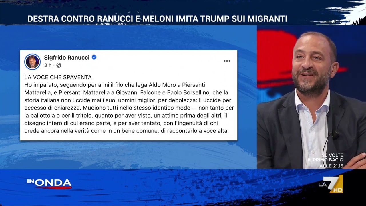 Caso Ranucci, Calenda: "Una grande ombra su un programma storico italiano, a questo punto non ...