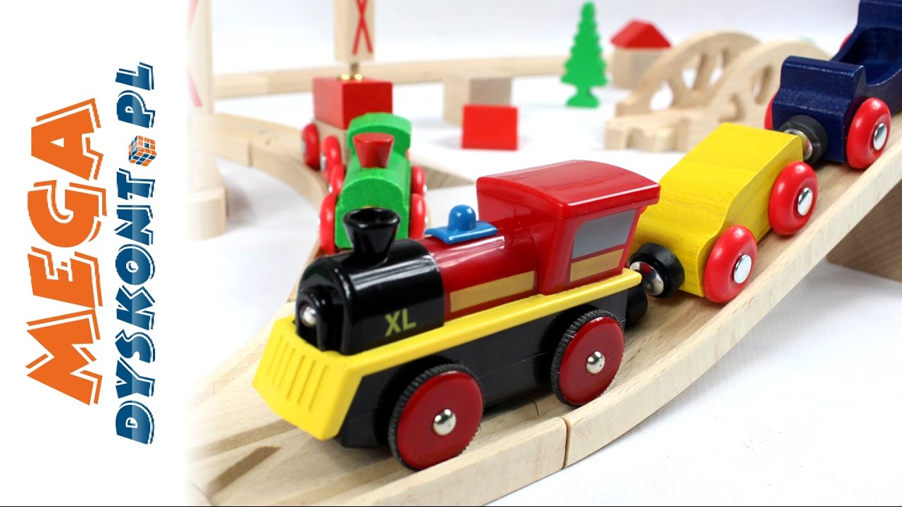 Niebezpieczny most - Kolejka Drewniana na baterie - Eichhorn - EI-01225