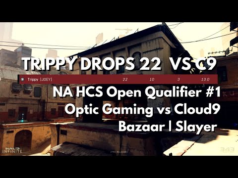 TRIPPY Halo Pro vs C9 | NA HCS Open Qualifier #1 | Slayer - Bazaar