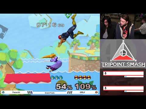 Tripoint Smash 85 - Grand Finals - Ferocitii (Peach) vs ORLY (Captain Falcon)