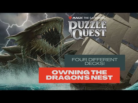 Owning The Dragons Nest With 4 Different Decks (Mythic/Rare/Common&Uncommon) | MTGPQ