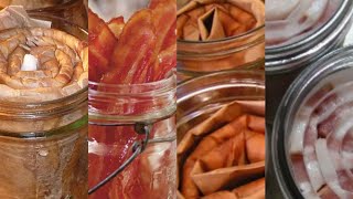 Canning Bacon for Longterm Food Storage