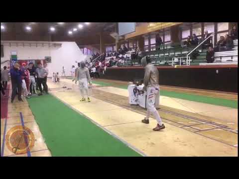 Godollo 2019 Cadet Men's Sabre World Cup - L4 - Madrigal ESP v Nasonov RUS