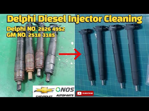 GM Delphi DIESEL INJECTOR Repair 28264952 / 25183185 Captiva Orlando Cruze