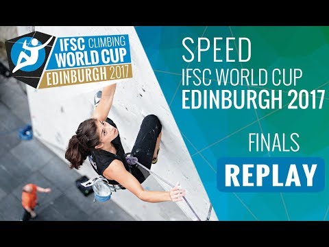 IFSC Climbing World Cup Edinburgh 2017 - Speed - Finals - Men/Women