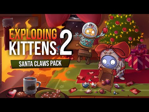 EXPLODING KITTENS� 2: SANTA CLAWS PACK | Stream with the Devs - YouTube