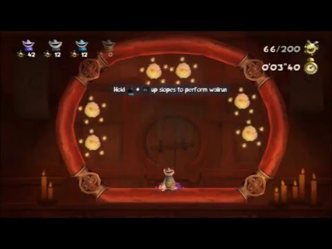 Rayman Legends Daily Challenge 3/1/16 - The Dojo - 15"24 & 11"11 (solo/solo co-op)
