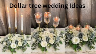 Dollar tree cheap wedding Ideas/