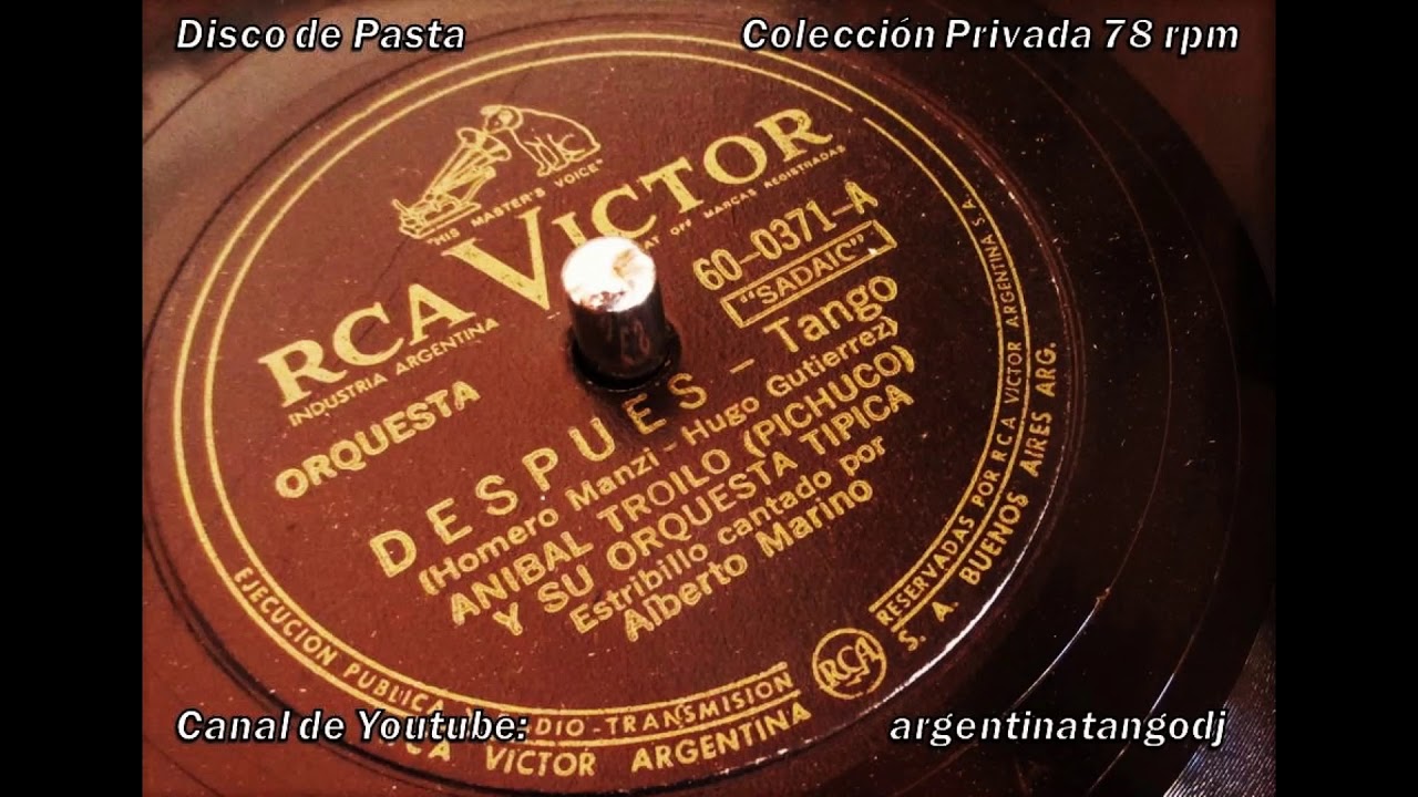 Aníbal Troilo - Alberto Marino - Después - Tango