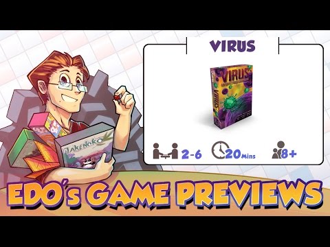 Edo's Virus: An Infectious Card Game Review (KS Preview)