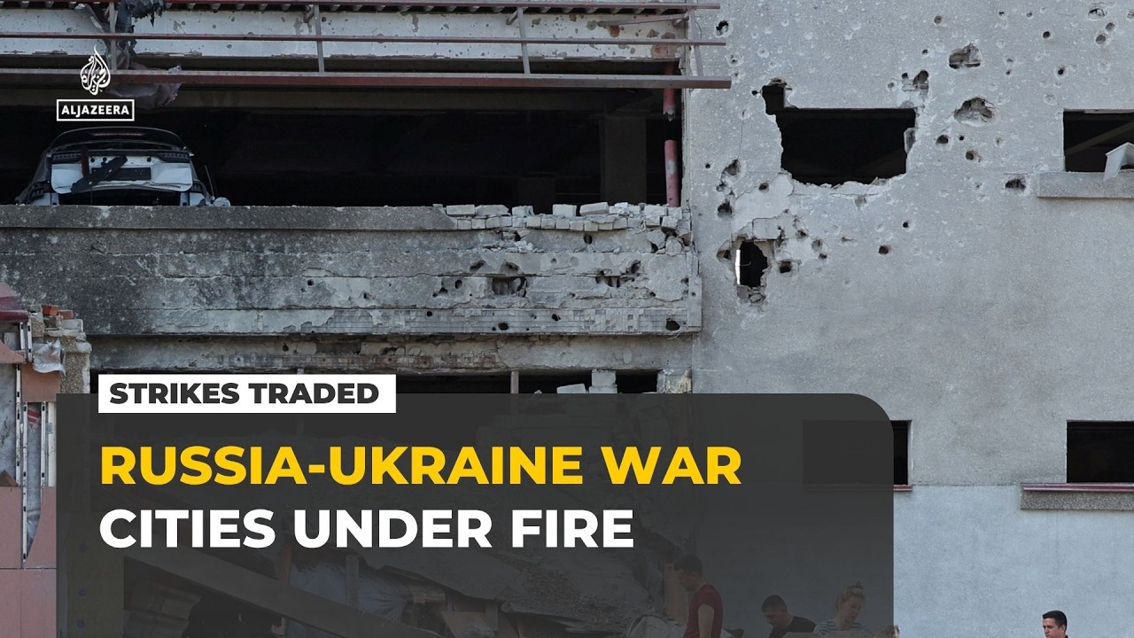 Russia and Ukraine trade strikes: Missile and drone attacks hit major cities