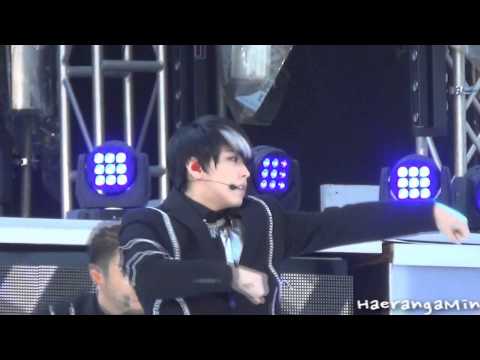 [Fancam] 140906 음악중심 MAMACITA(마마시타) Sungmin - 햇살 아래 뽀샤시~!^^