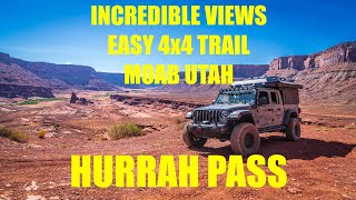 Incredible Views on an Easy Offroad Trail Moab, Utah | Hurrah Pass