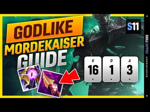 The Low Elo GOD - Mordekaiser Guide Season 11 - How To Play Mordekaiser like a CHALLENGER