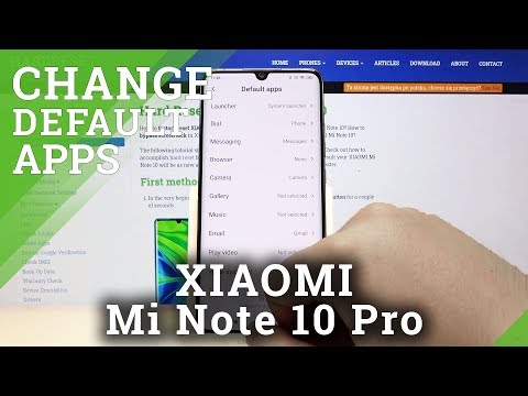 How to Change Default App Settings in Xiaomi Mi Note 10 Pro – Customize Default Apps