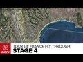 Tour De France 2013 Stage 4 Fly Through 