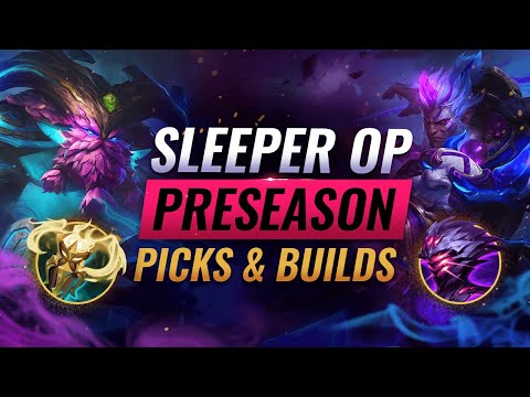 5 SLEEPER OP Builds That YOU SHOULD TRY This Preseason - League of Legends