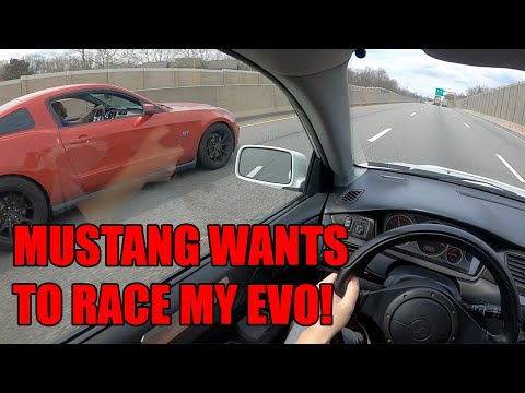 2006 Mitsubishi Lancer Evolution IX MR - (TURBO SOUNDS) POV Test Drive - MUSTANG WANTS TO PLAY