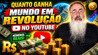QUANTO GANHA O CANAL MUNDO EM REVOLUCAO ? | GANHOS REAIS 2026