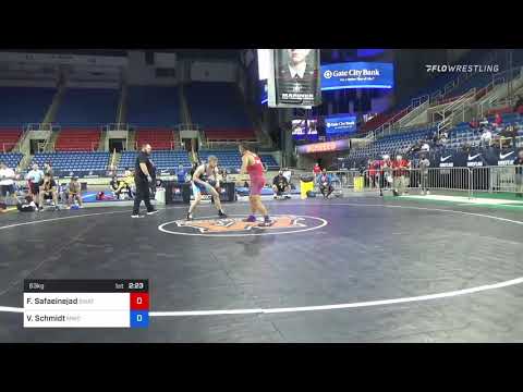 63 Kg Rr Rnd 1 - Farrokh Safaeinejad, SWAT (Sheldon Wrestling Academy Training) Vs Van Schmidt, MW