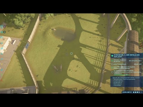 Let's Play Jurassic World Evolution - PS4 - 056 - DLC - Claires Zuflucht - die Zuflucht